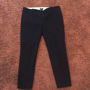 J. CREW stretch black pants
